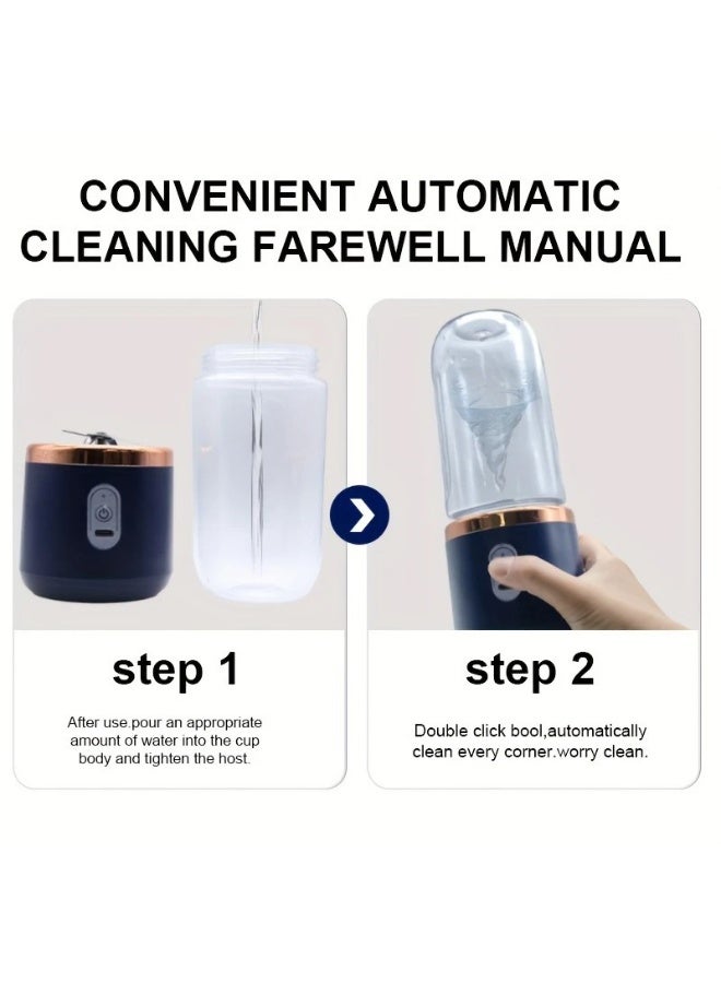 Winmax 400ml Usb Rechargeable Electric Personal Blender Mini Portable Blender for Fresh Juice Juicer - Image 3